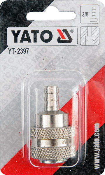 Mufa rapida YATO, pentru furtun aer comprimat, mama, 3/8" [2]