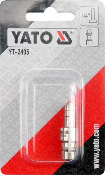 Mufa rapida YATO, pentru furtun aer comprimat, tata, 1/4" [2]