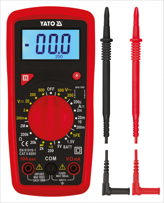 Multimetru digital multifunctional YATO, Universal [3]