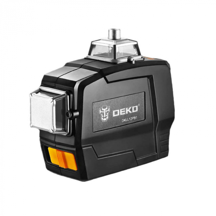 Nivela laser Deko Tools DKLL12PB1-S1, autonivelare, precizie ±0.2mm/m, laser verde [2]