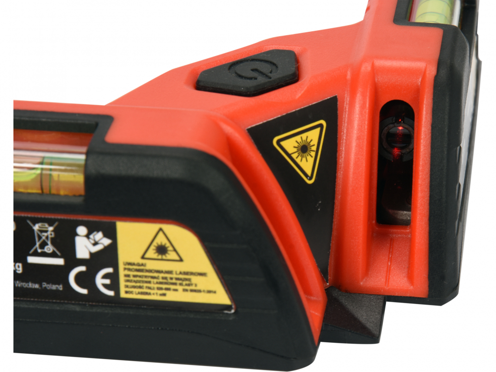 Nivela Laser Pentru Pozitionare Placi Ceramice YATO 10m, ±1mm/1m, 2xAA (Laser Rosu) [6]