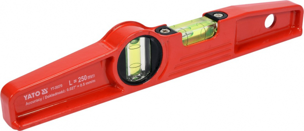 Nivela magnetica YATO, 250mm, 2 bule [2]