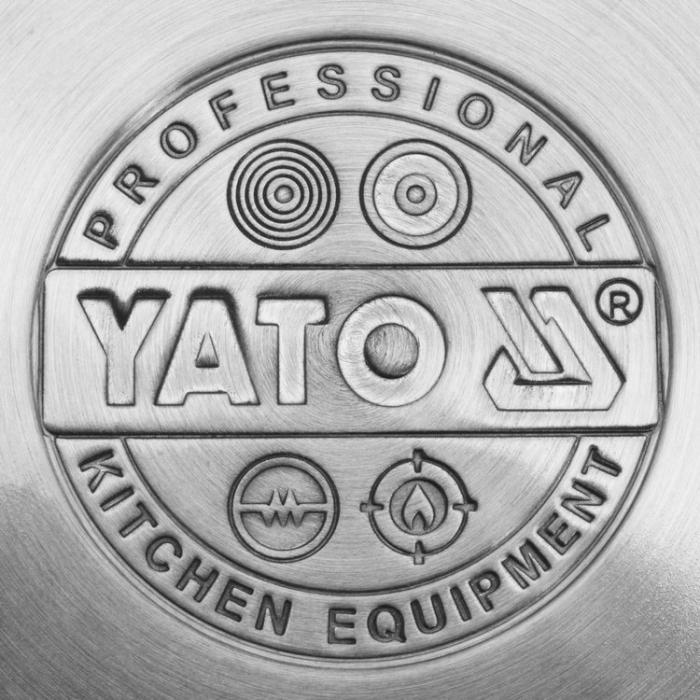Oala joasa cu capac YATO 20X10.5 cm 3.3L [5]