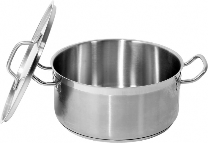 Oala joasa cu capac YATO 28X13 cm 8L [2]