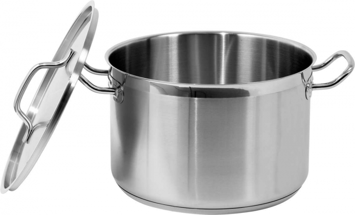 Oala medie cu capac YATO 28X28 cm 11.1L [2]