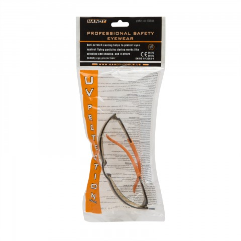 Ochelari de protectie profesionali, incasabili, anti-UV - amber [2]