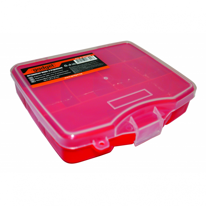 Organizator ABS, mini, 8 compartimente GD Gadget [2]