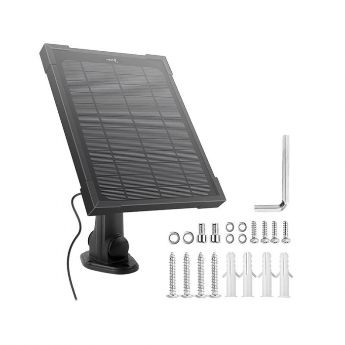 Panou fotovoltaic BigBlue 5W DC + cablu 2m B431 [2]