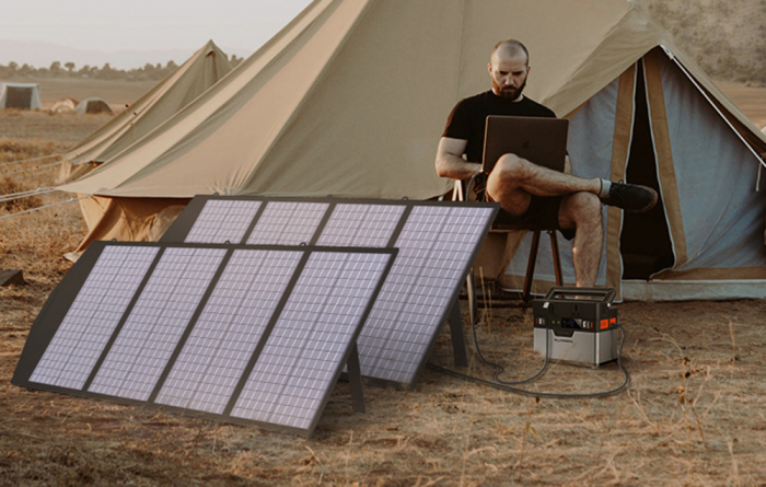 Panou fotovoltaic ALLPOWERS 140W USB / DC / MC-4 AP-SP-029-BLA [3]