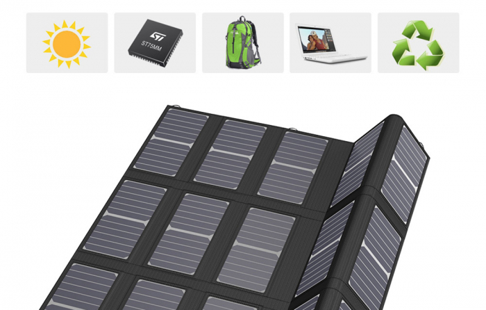 Panou fotovoltaic ALLPOWERS 100W USB / DC AP-SP-012-BLA [3]