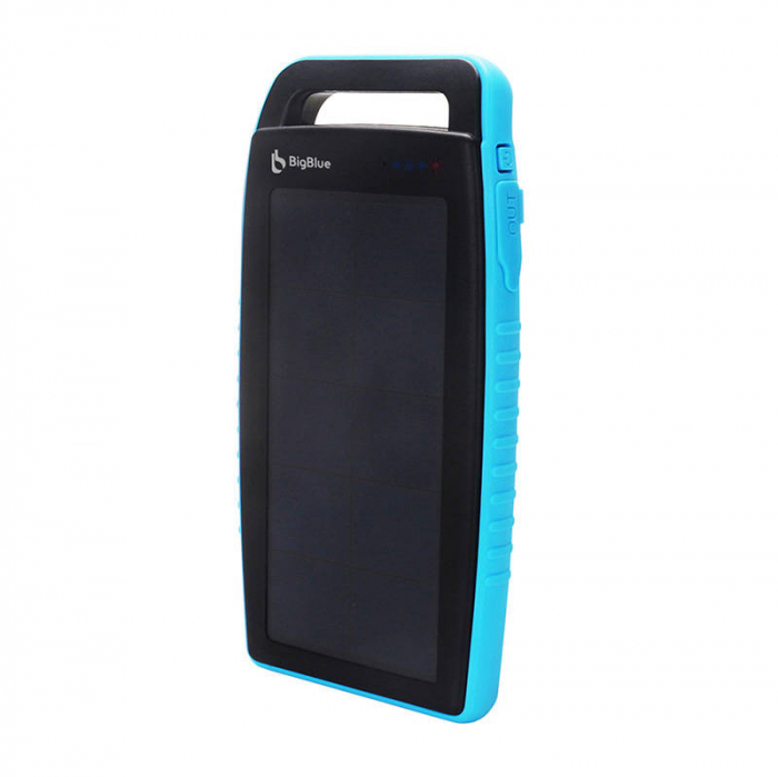 Incarcator solar portabil rezistent la apa bigblue usb sl-cp001a 10000mah