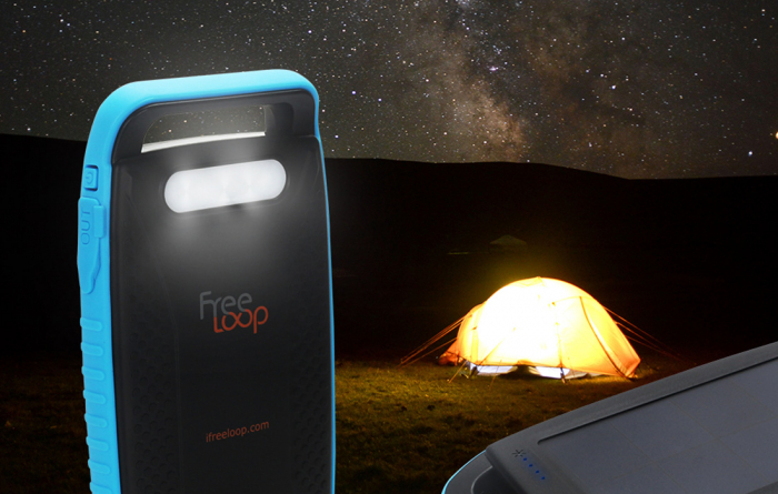Incarcator solar portabil rezistent la apa BigBlue USB SL-CP001A 10000mAh [6]