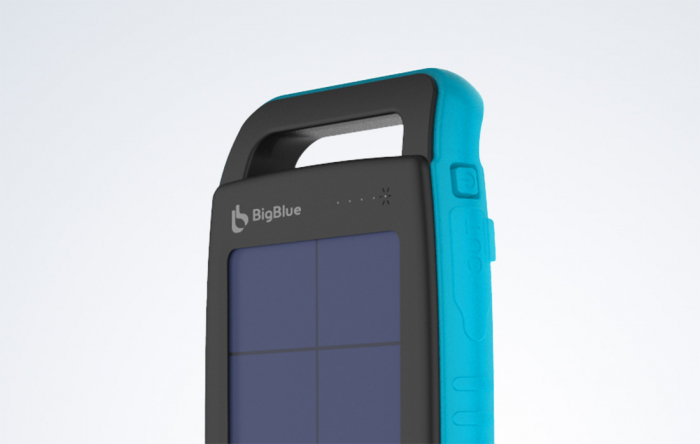 Incarcator solar portabil rezistent la apa BigBlue USB SL-CP001A 10000mAh [5]