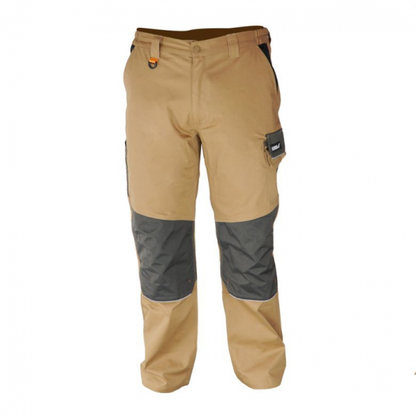 Pantaloni de protectie DEDRA SLIM LINE, bumbac+elastan, greutate 270g m2 270g