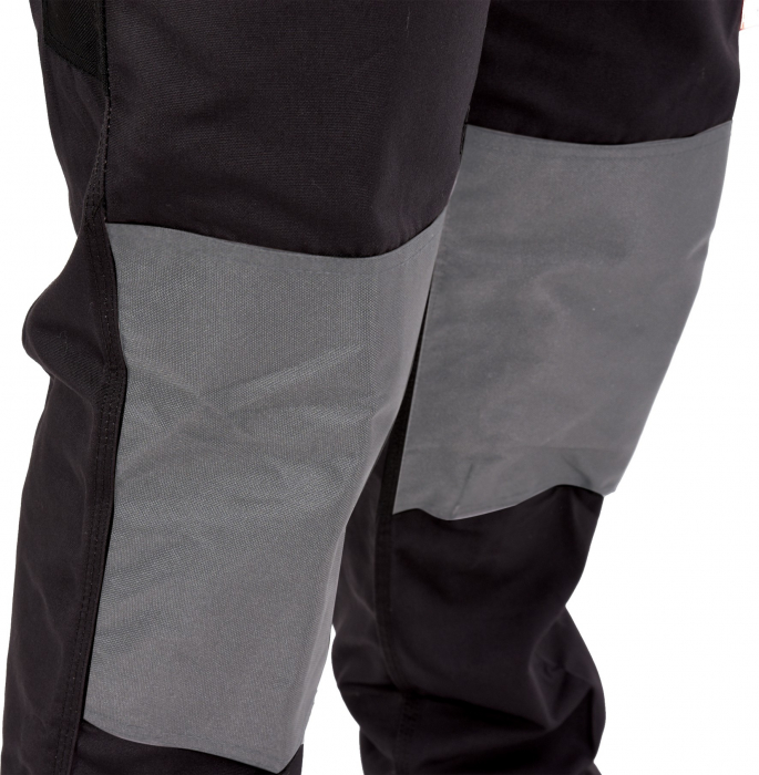 Pantalon de lucru YATO 100% bumbac 270 g/m2 negru/gri M [5]