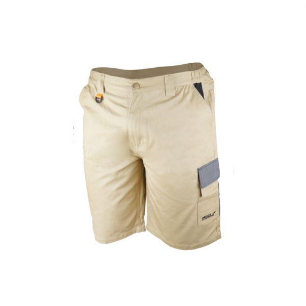 Pantaloni scurti de protectie DEDRA COTTON LINE,100% bumbac, greutate 270g m2