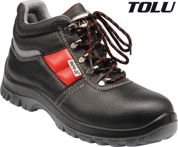 Pantofi de protectie YATO TOLU piele 200J negru S3 [2]