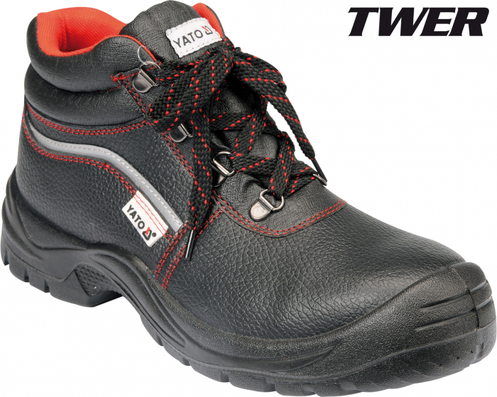 Pantofi de protectie YATO TWER piele 200J negru S3 [2]