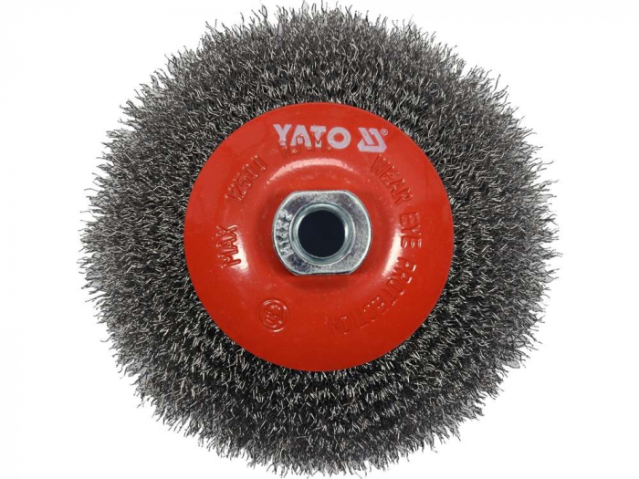 PERIE CIRCULARA 125MM, M14, INOX YATO [2]