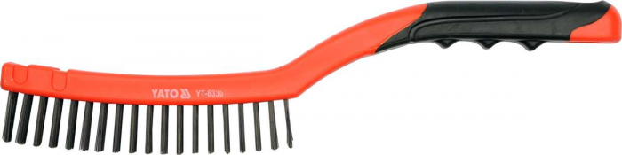 PERIE SARMA MANER PLASTIC 3 RANDURI 340MM YATO [2]