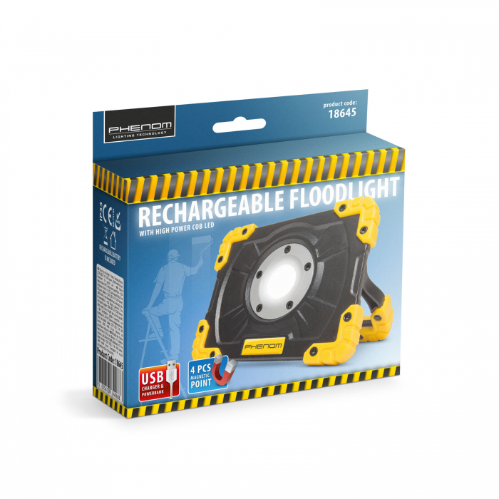 Phenom - Reflector LED mini cu acumulator Li-Ion [4]