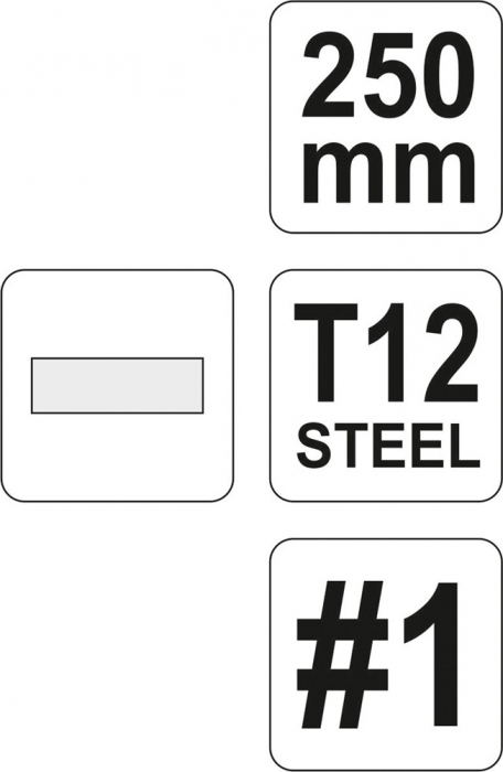 Pila dreptunghiulara pentru metal YATO maner 3 componente [3]
