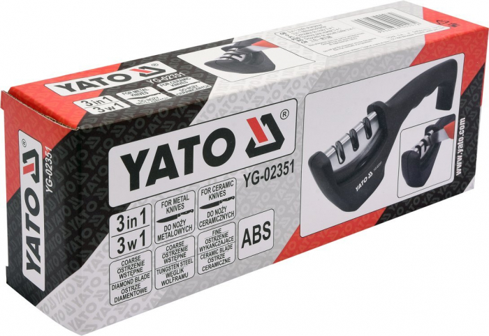 Dispozitiv ascutit cutite YATO 3 in 1 [3]