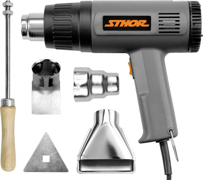 PISTOL AER CALD 2000 W 4 ACC. STHOR STHOR [2]