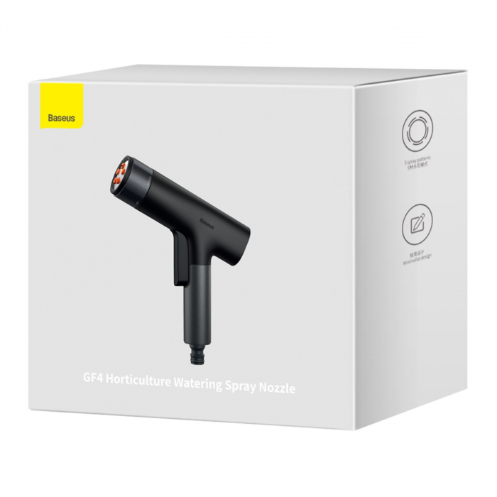 Pistol de stropit pentru horticultura BASEUS GF4 duza pulverizare (negru) CPYY010001 [6]