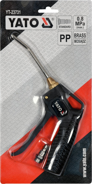 Pistol pentru suflat YATO, cu tija, 8bar, 1/4" [2]