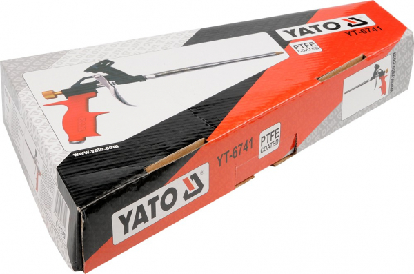 Pistol pentru spuma Yato, PTFE, buton reglaj metalic [2]