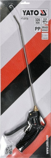 Pistol pentru suflat YATO, cu tija lunga, 320 mm, 8bar, 1/4 [2]