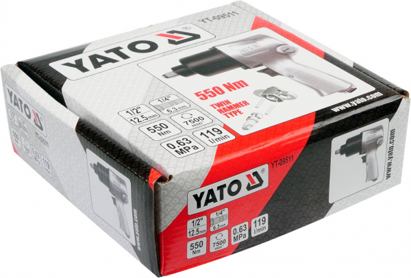 Pistol pneumatic YATO, 1/2", 550Nm [4]