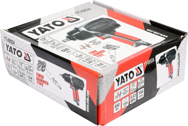Pistol pneumatic YATO, 1/2", 680Nm [4]