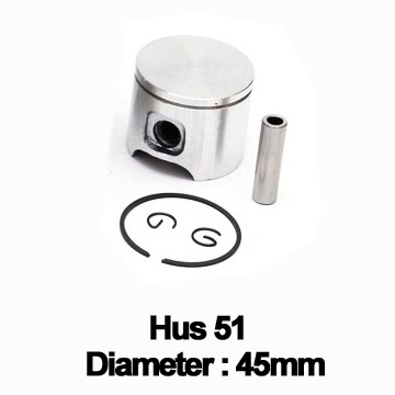 Piston complet Husqvarna 51 (45mm) -