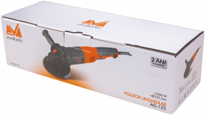 Polizor unghiular AG 125 EPTO 1050W 125mm 11000rpm EVOTOOLS [6]