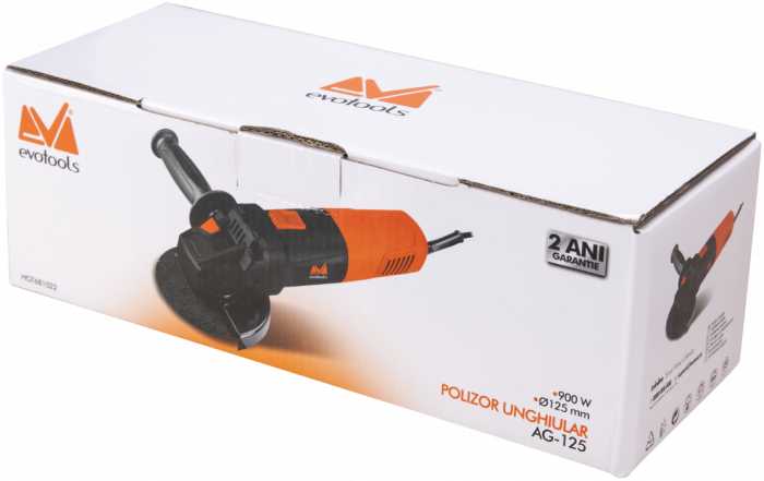 Polizor unghiular AG 125 EPTO 1123 900W 125mm 11000rpm EVOTOOLS [7]