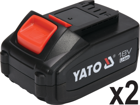 Polizor Unghiular Cu Acumulator YATO 18V Brushless, 2 X 4Ah, Li-Ion, 125mm, Turatie Reglabila [6]