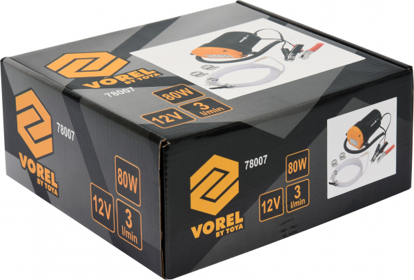 Pompa Electrica VOREL, Pentru Evacuare Ulei, 12V, 80W, 3 l/min [5]