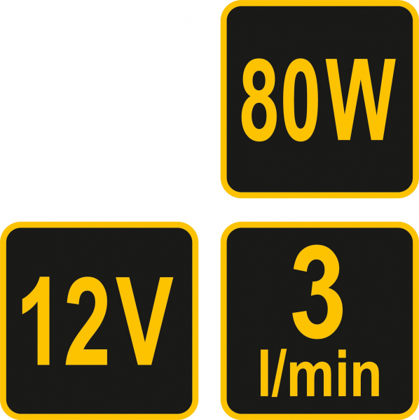 Pompa Electrica VOREL, Pentru Evacuare Ulei, 12V, 80W, 3 l/min [6]