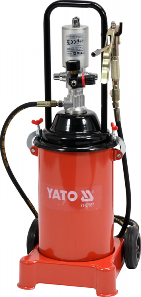 Pompa pneumatica yato, pentru gresat, 12l, 4m