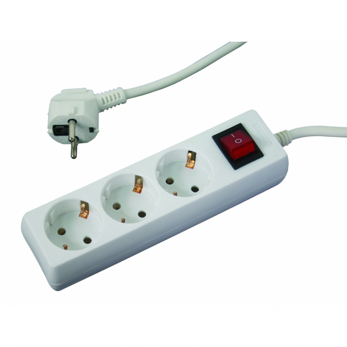 Prelungitor 3 prize 1.5mx1.5mm cu intrerupator Makalon [2]