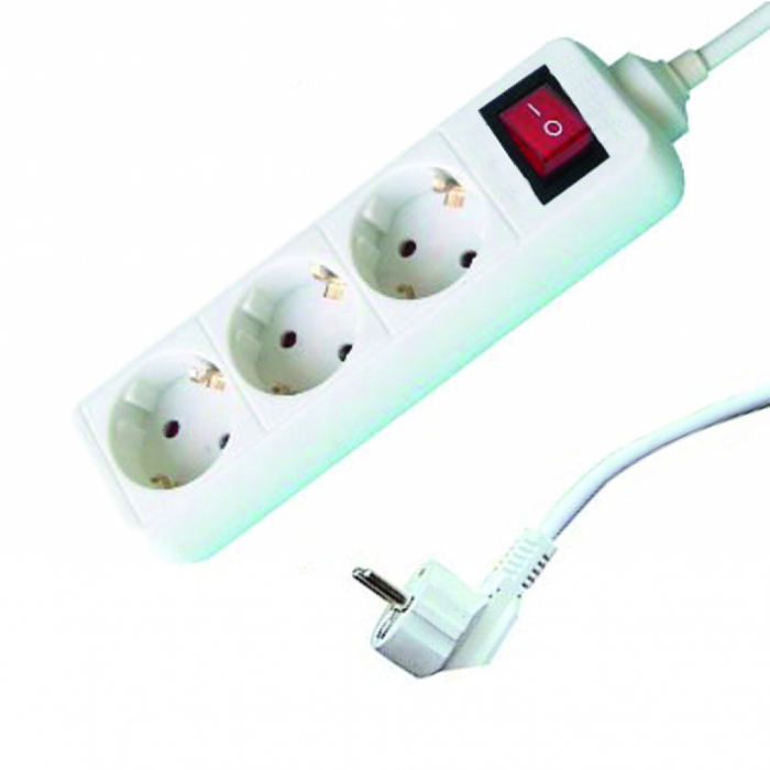 Prelungitor 3 prize 5.0mx1.5mm cu intrerupator Makalon [2]