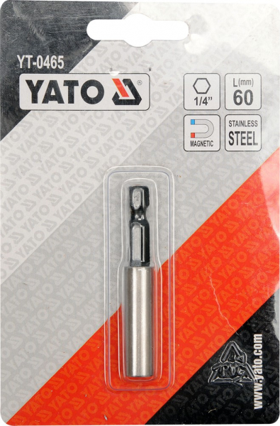 Prelungitor biti cu magnet YATO 1/4 60mm [2]