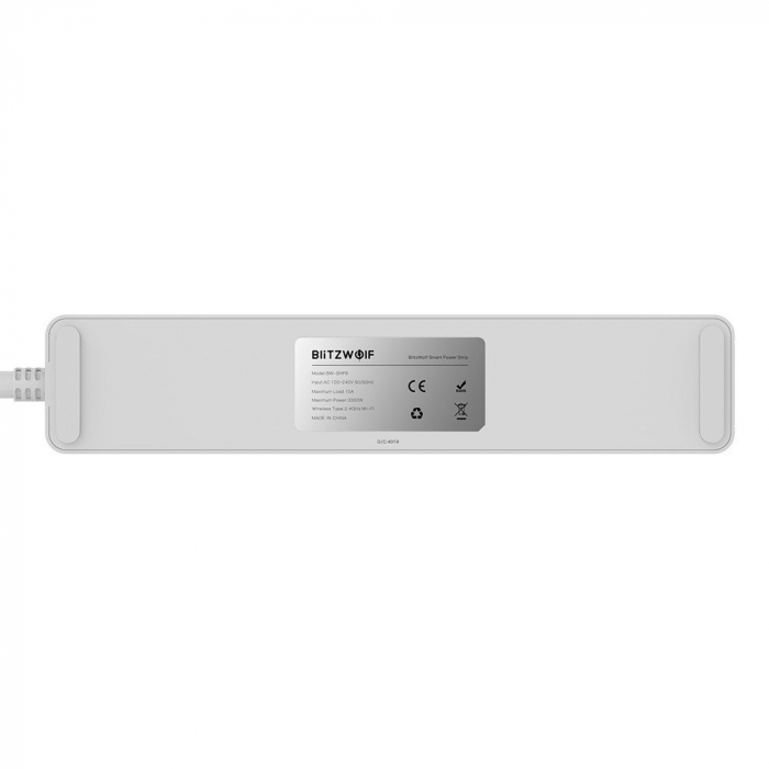 Prelungitor inteligent 3 prize 2xUSB 2.4A WiFi BLITZWOLF 3300W 1.4m BW-SHP9 [4]