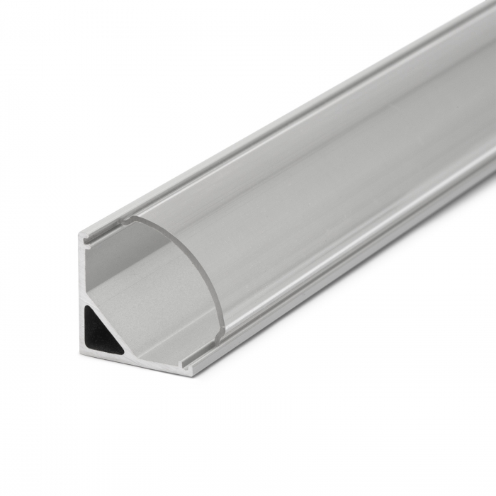 Profil din aluminiu pt. benzi LED 1000x16x16mm - rotunjit [3]