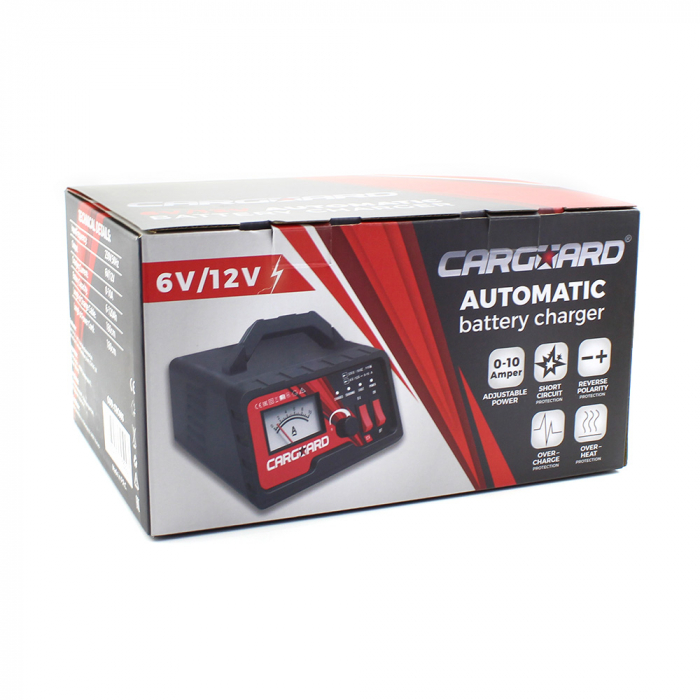 Redresor auto 6-12V, 10A (încărcător baterie auto) [4]