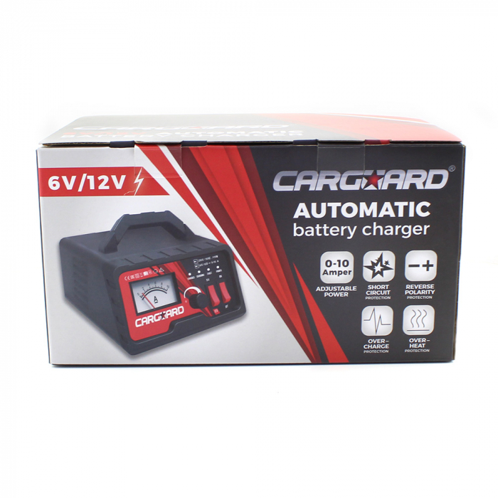 Redresor auto 6-12V, 10A (încărcător baterie auto) [5]