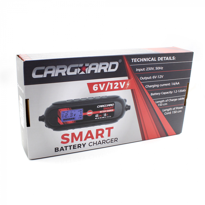 Redresor auto 6-12V Inteligent (încărcător baterie auto)- CARGUARD [6]