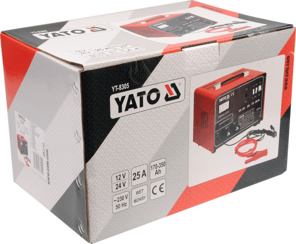 Redresor auto Yato, 12/24V, 25A, 350Ah [2]